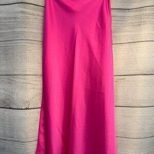 NWT Antonio Melani Satin Midi Skirt Size 0
